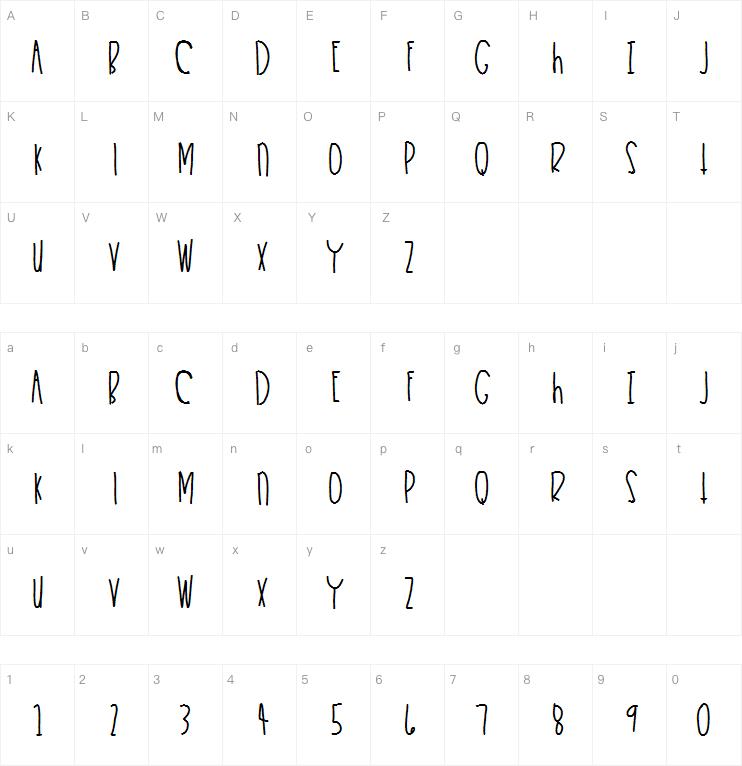 Heart Keeper字体