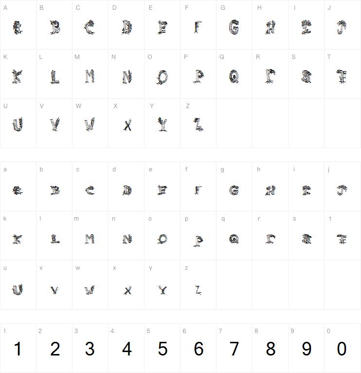 Heavenly Rooted字体