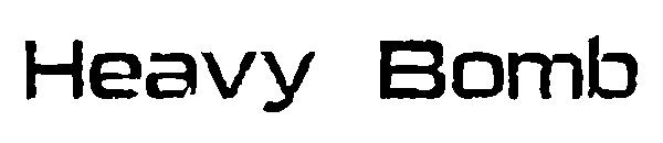 Heavy Bomb字体