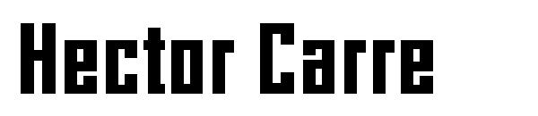 Hector Carre字体