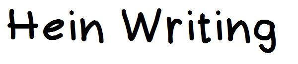 Hein Writing字体