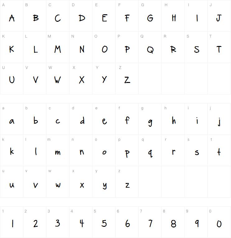 Hello Boomerang字体