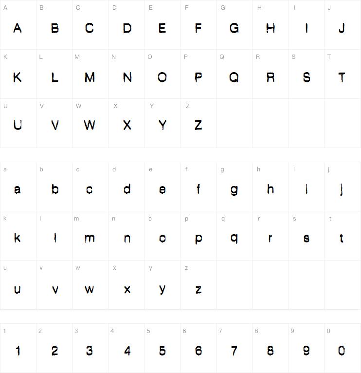 Helping Stranger字体