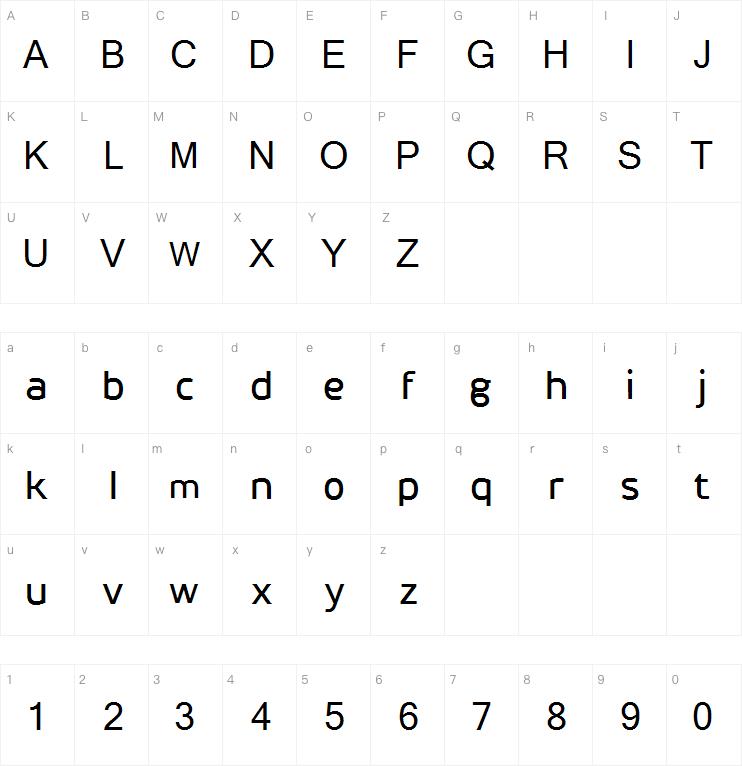 Henorias字体