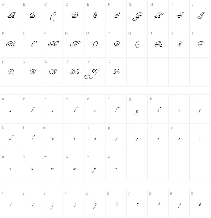 Henry Morgan Hand字体