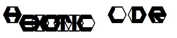 Hexotic LDR字体
