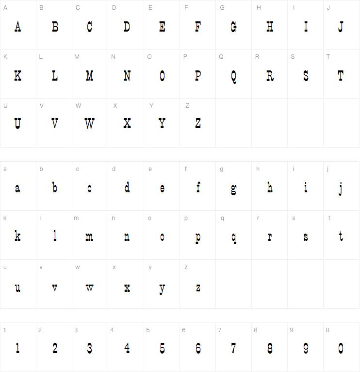 HFMuscle字体