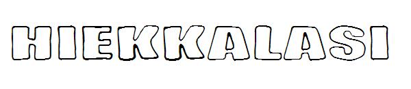 Hiekkalasi字体