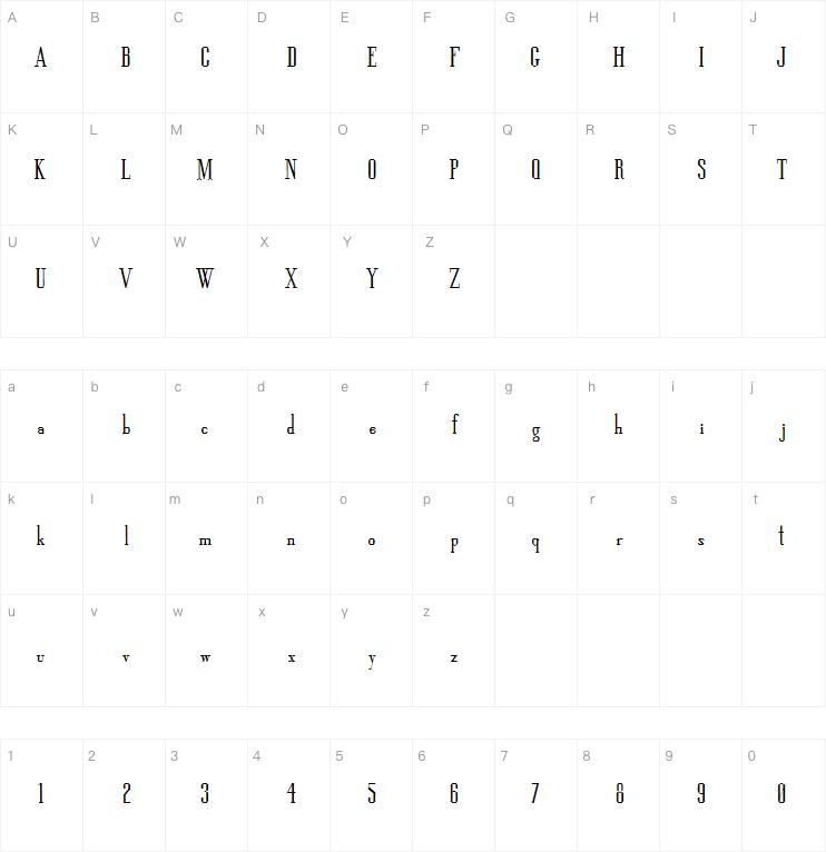 High So Serious字体