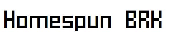 Homespun BRK字体