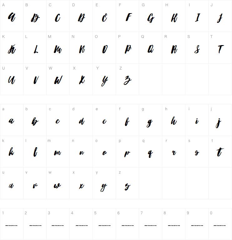 Hubster字体