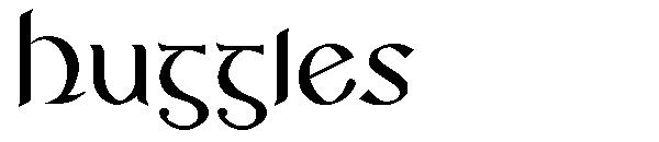 Huggles字体
