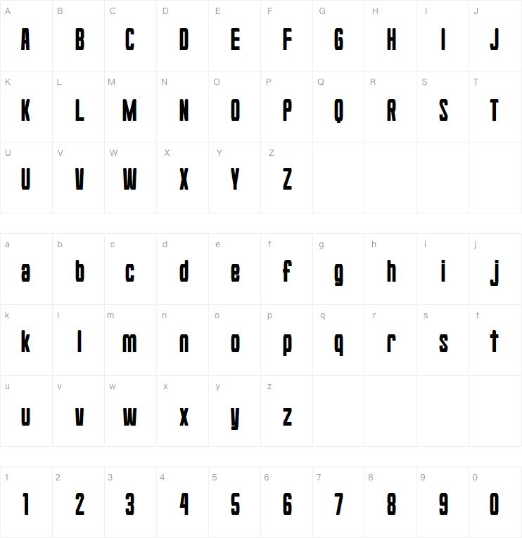 Hyouzi Display字体