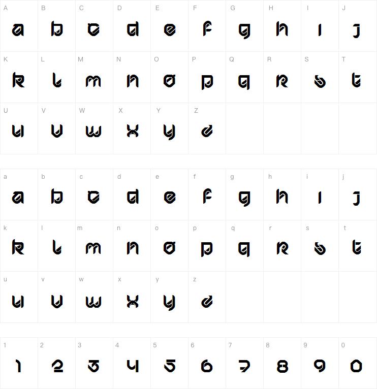 HYPD BD Bardust Remix字体