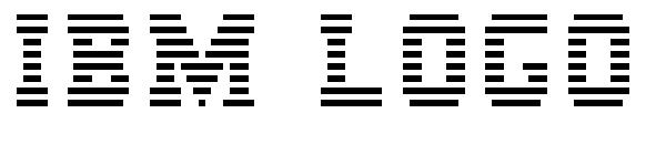 IBM Logo字体