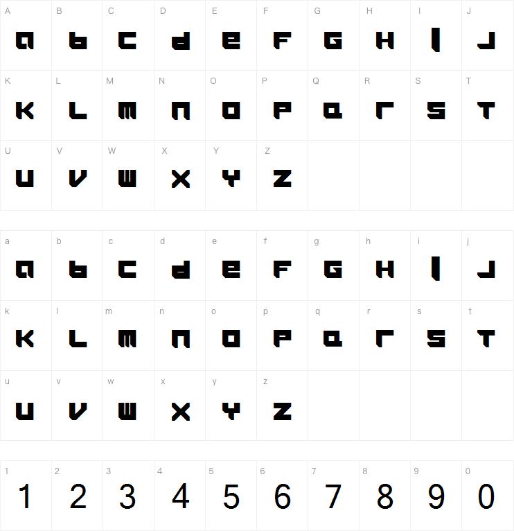 Icaras字体