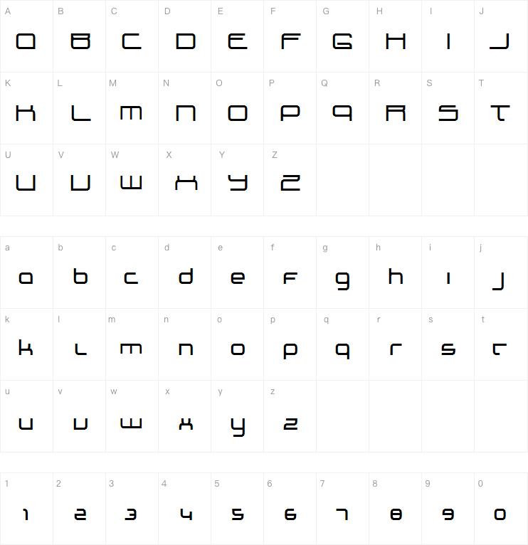 IDM Minimal字体