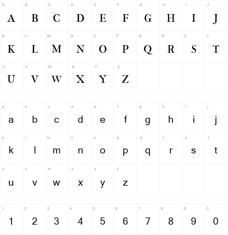 IM Fell Types字体