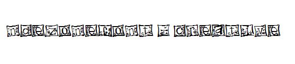 Indezonefont - creative字体
