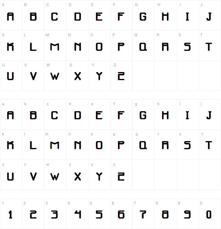 Infinity Media字体