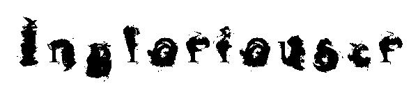 Ingloriouser字体