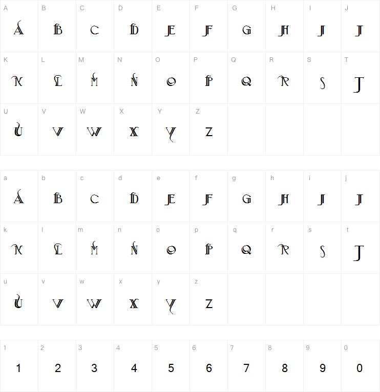 Iniciatica字体