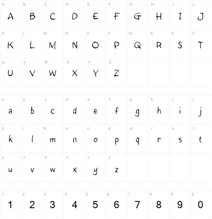 InkyDoo字体