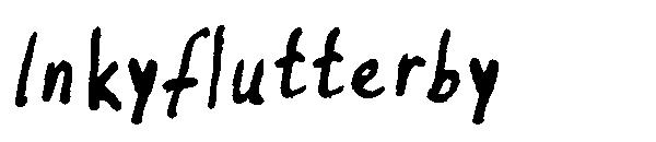 Inkyflutterby字体