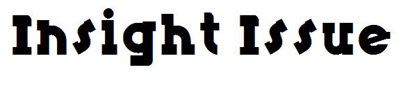 Insight Issue字体