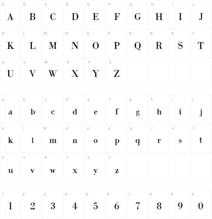 Intellecta Bodoned Trash字体