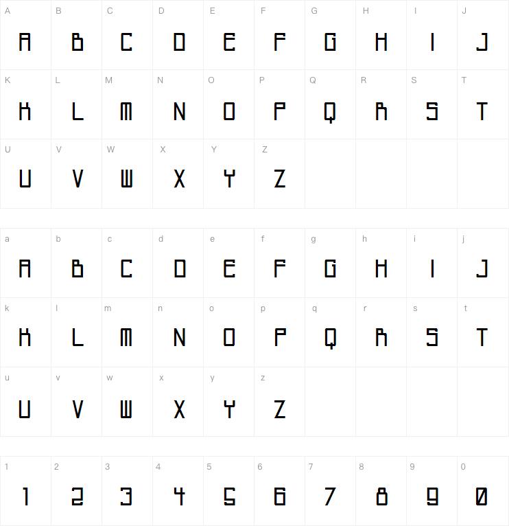 Invisble City字体