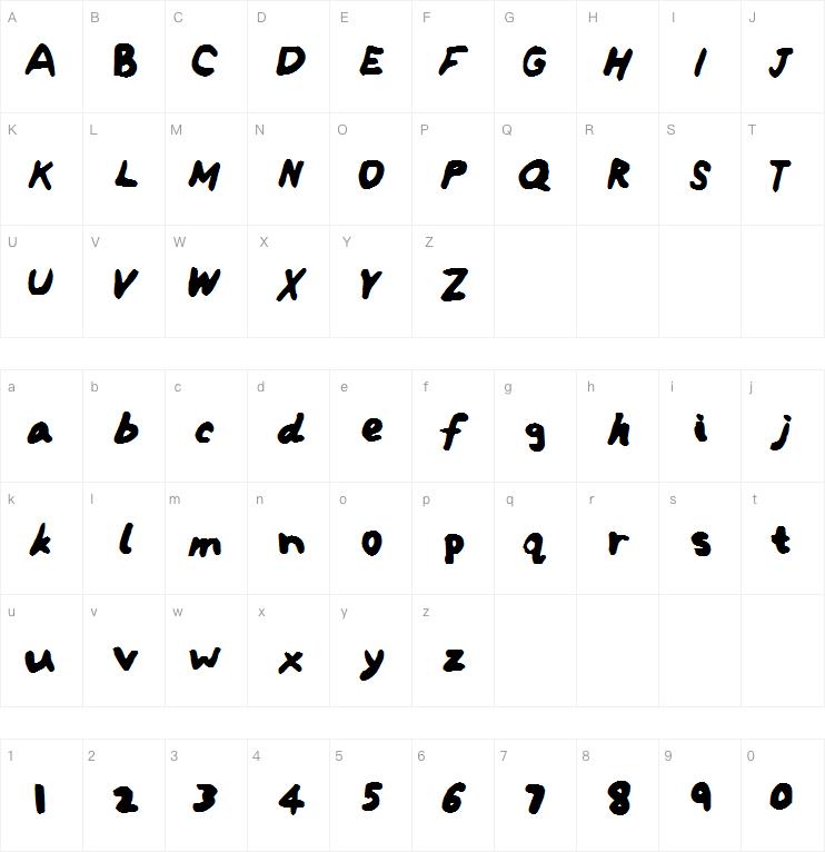 IYS Dead End Street字体