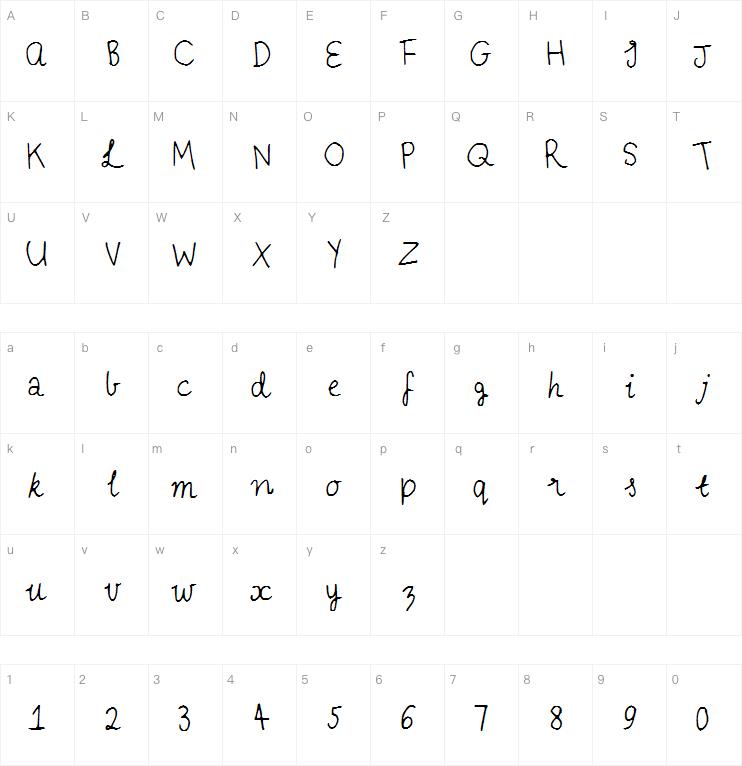 IYS Vintage Dresses字体