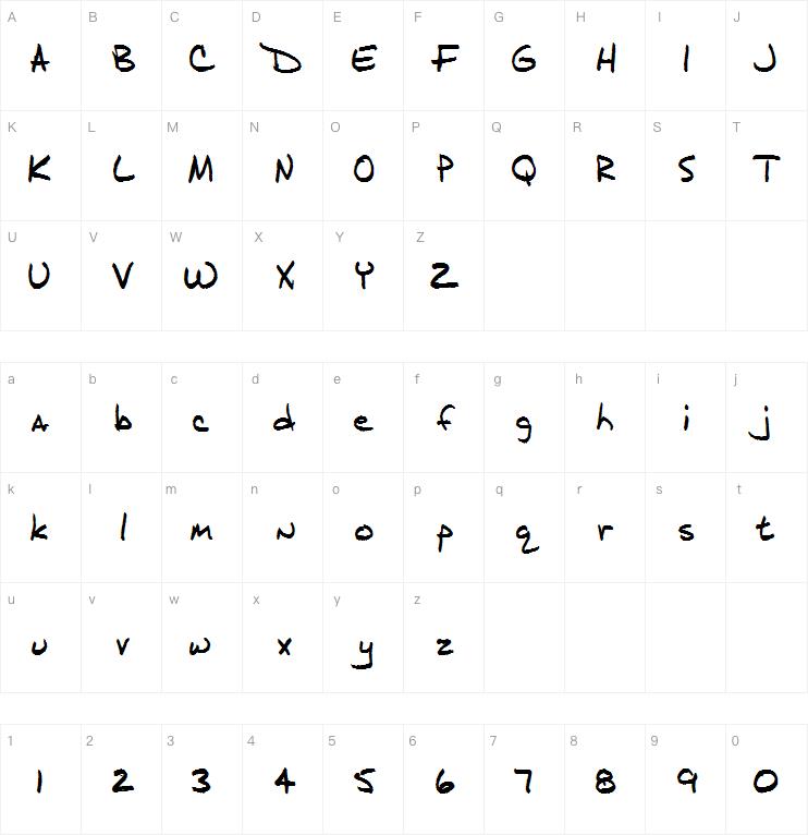 J.D. Handcrafted字体