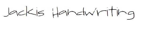 Jackis Handwriting