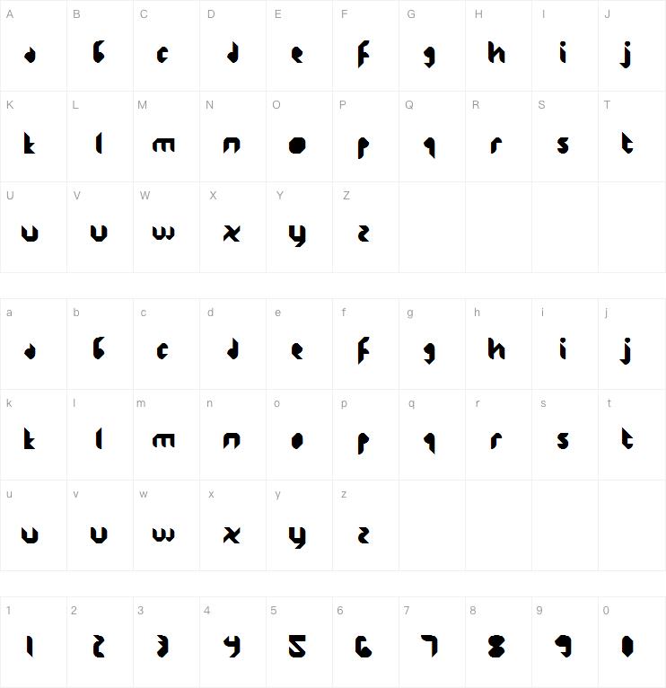 Jakarta Sunken字体