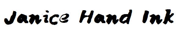 Janice Hand Ink