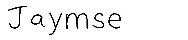 Jaymse字体