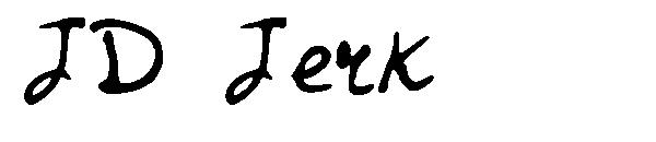 JD Jerk字体