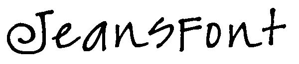 JeansFont字体