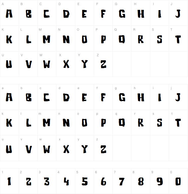 Jelek字体
