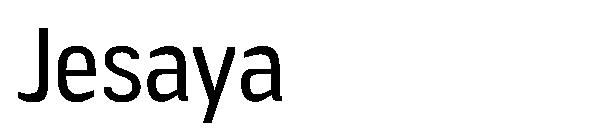 Jesaya字体