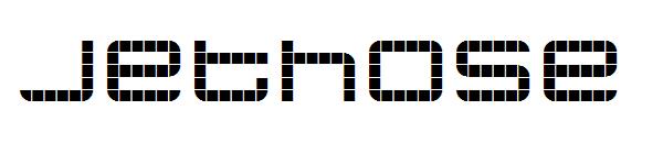 Jethose字体