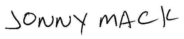 Jonny Mack字体