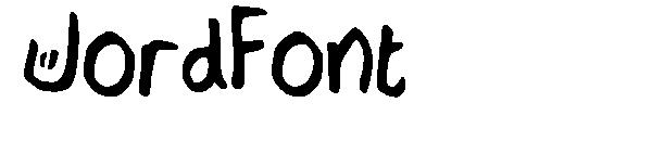 JordFont字体