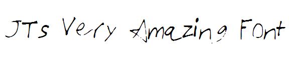 JTs Very Amazing Font字体