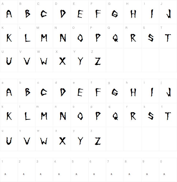 Juanjos Hot Legs字体