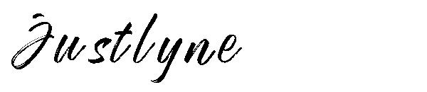Justlyne字体