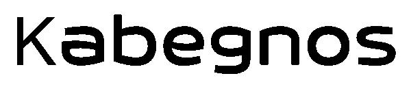 Kabegnos字体