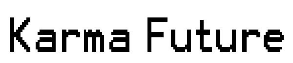 Karma Future字体